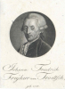 Johann Friedrich Freiherr von Troeltsch geb. 1728